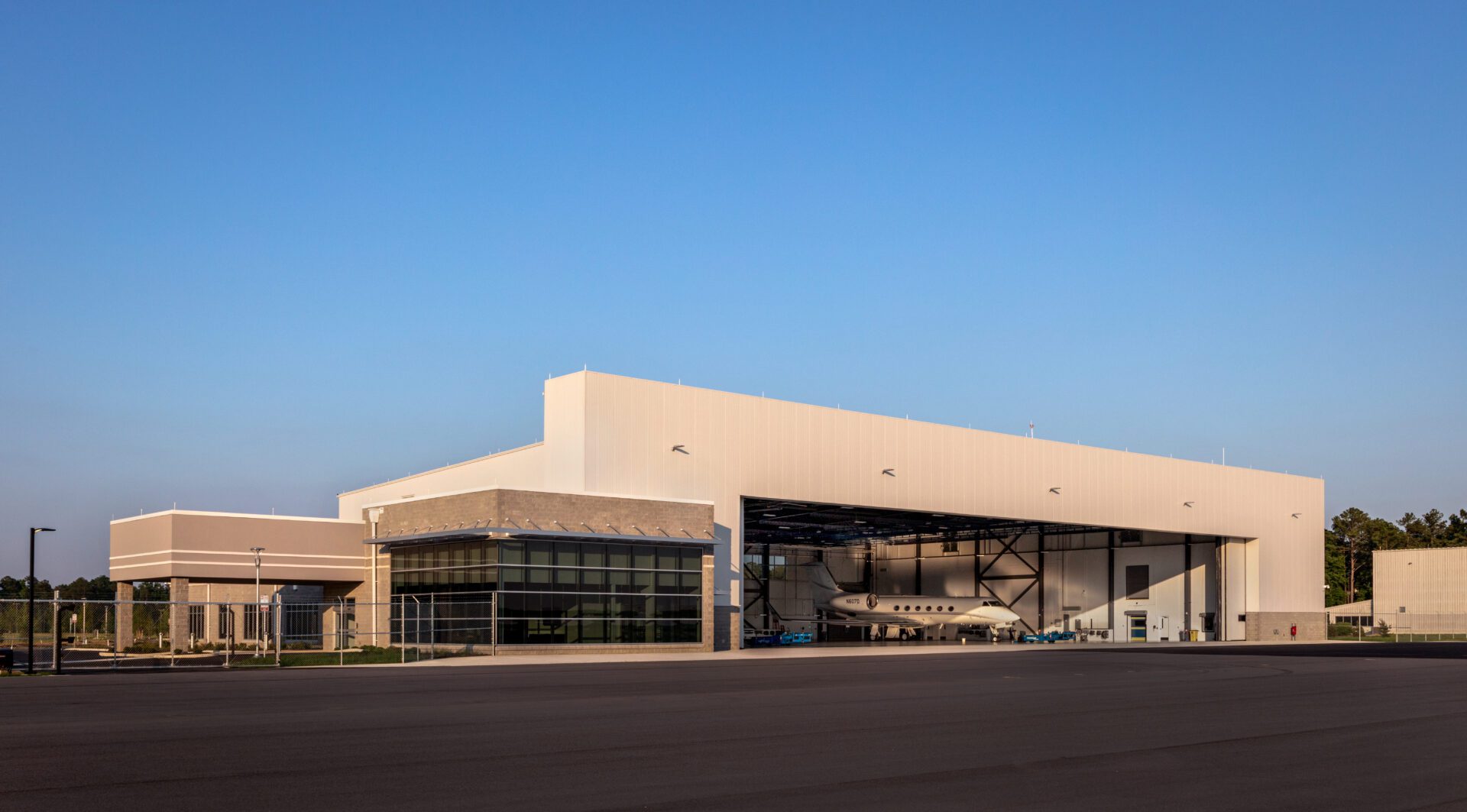 Corporate Aircraft Hangar