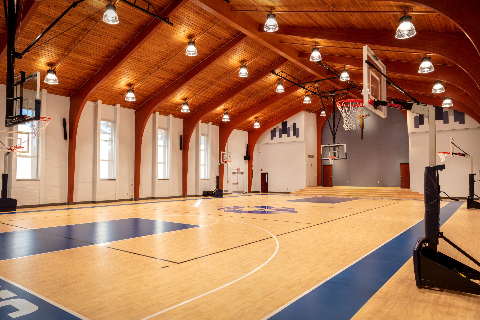 St. Mary's Catholic School Gym and Kitchen